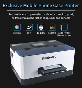 EraSmart Mini Version Digital Inkjet <strong>Printer</strong> Multifunction A5 Uv <strong>Printer</strong> For DIY PVC TPU Glass Leather Phone Case <strong>Printer</strong> - Product Image 2