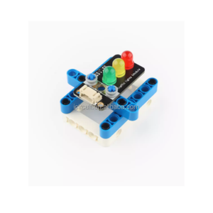 Modulo di segnale stradale a LED, modulo di emissione semaforici, blocco di costruzione LEGO compatibile con Arduino microbit - Product Image 5