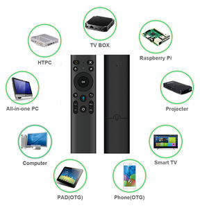 Ricevitore wireless a 17 tasti Q5 + telecomandi due batterie AAA mouse ad aria vocale telecomando intelligente per android tv box - Product Image 5
