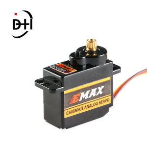 EMAX ES08MAII 12g Mini Metal dişli Analog Servo ES08MA II Rc araba tekne helikopter uçak Robot yedek parça için - Product Image 4