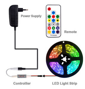 Ws2812b Mini RF RGB Drahtlose Fernbedienung Digital Led Strip Controller - Product Image 3