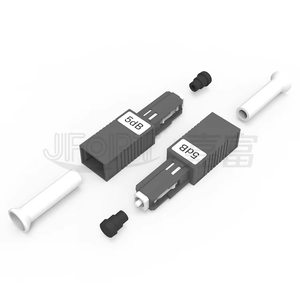 Üretici FTTH MU Fiber optik zayıflatıcı siyah erkek kadın sabit zayıflama 1 ila 30 <span class=keywords><strong>dB</strong></span>