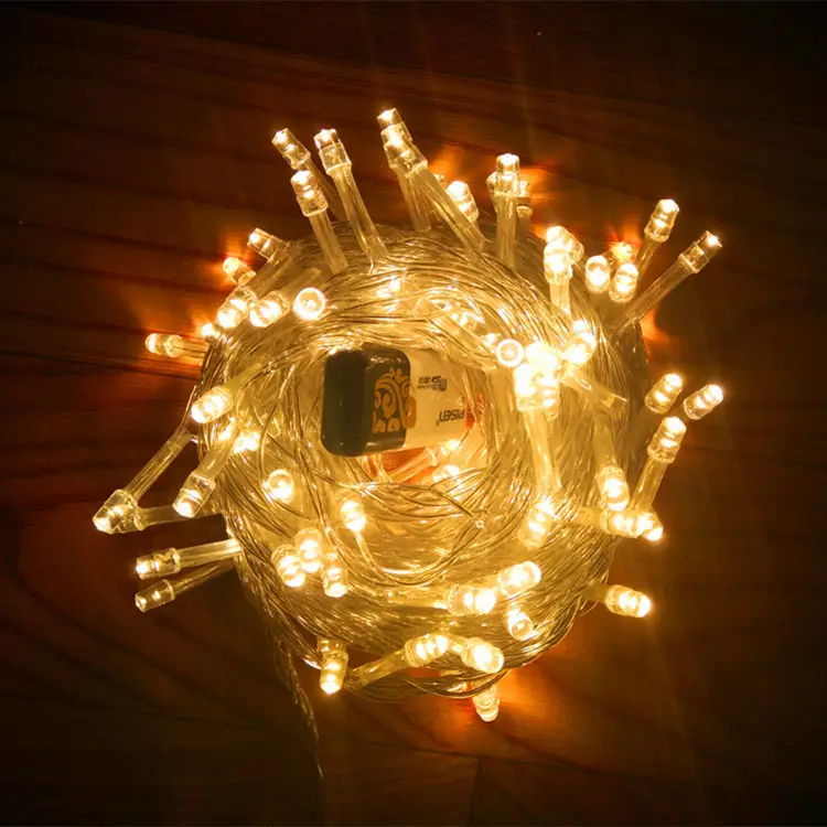 Ceil113-tira de luces LED de cobre para decoración, luces decorativas para boda, navidad