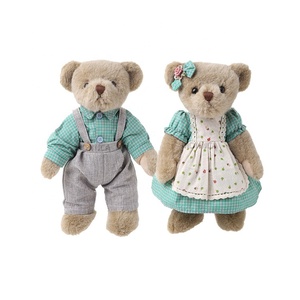 Custom Plush <strong>Bear</strong> Toy <strong>Blue</strong> Color Dress Teddy <strong>Bear</strong> Stuffed Animal Valentines Day Teddy <strong>Bear</strong> - Product Image 1