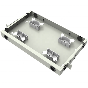 Venta directa de fábrica de alta calidad personalizable 28 Cable entrada enchufe combinación fibra Patch Panel diseño fijo empalme tipo Rack - Product Image 2