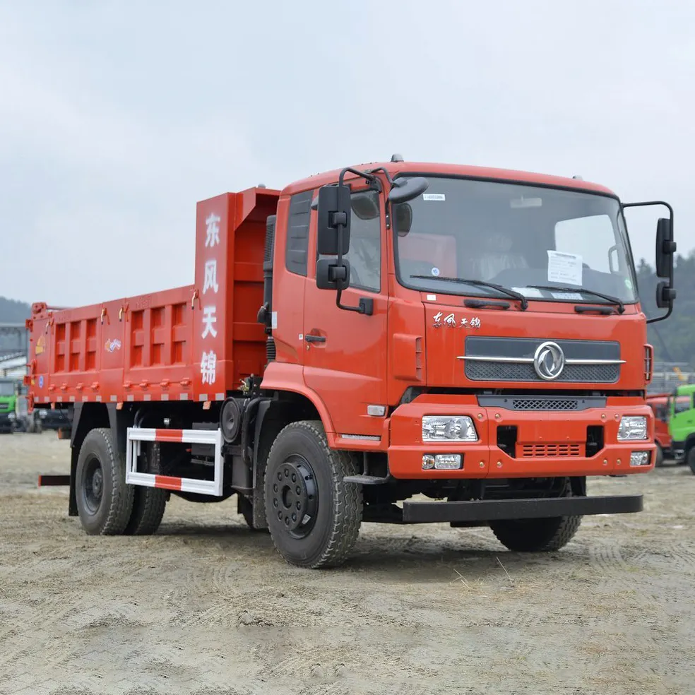 Dongfeng 8x4 Camión volquete carga 60ton DFH3318A12 camiones volquete de minería de servicio pesado