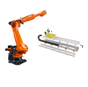 KUKA KR 210 R2700-2ロボットアーム、ロードおよびアンロードハンドリング用CNGBSロボットトラック付き - Product Image 1