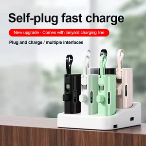 พาวเวอร์แบงค์ขนาดเล็ก5000mAh พร้อมจอแสดงผล LED เหมาะสำหรับหน้าจอ Apple/Type C รองรับการปรับแต่งโลโก้ - Product Image 6