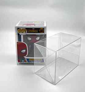 Kho 4 Inch 0.5 Mm UV Bảo Vệ & Chống Xước Axit Miễn Phí Pet Rpet Pha Lê Rõ Ràng Hộp Nhựa Funko Pop Vinyl Bảo Vệ - Product Image 6