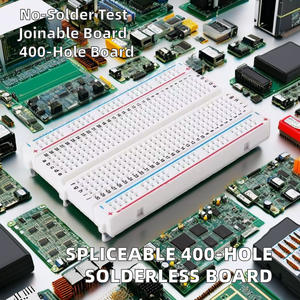 NEW MB-102 MB102 <strong>Breadboard</strong> 400 830 Point Solderless PCB Bread Board Jumper Wire Dupont Line Test Develop DIY for <strong>Arduino</strong> Kit - Product Image 2