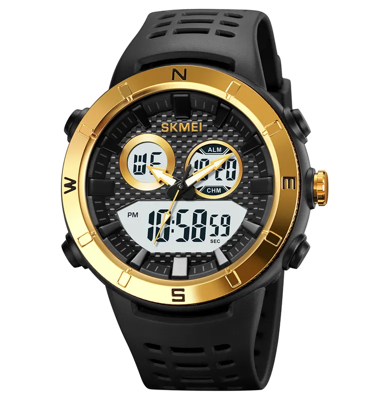 Orologio cronografo Vintage di vendita caldo orologi sportivi digitali da polso da uomo Skmei 2014 Relojes Hombre orologi