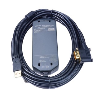 S7-200 PLC 6ES7901-3DB30-0XA0 PLC用USB PPIプログラミングケーブルUSB to RS485 - Product Image 1