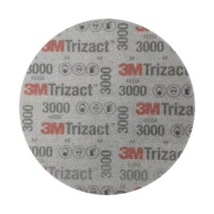 3M 02085トリザクト3000赤炭化ケイ素研磨ラウンドディスクサンドペーパーフックとループフォームディスクカスタマイズ可能