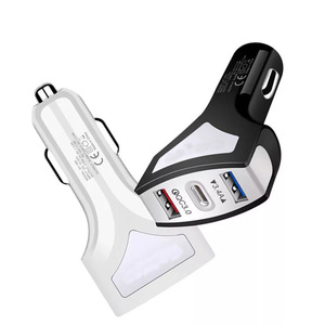 2021 High Quality Qc3.0 33W Charger Pd <strong>Car</strong> Charger Fast <strong>Car</strong> Charging 2USB Suitable for Apple Samsung Huawei - Product Image 4