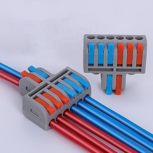 1进3出迷你尺寸电线快速连接端子块DF-62 - Product Image 1