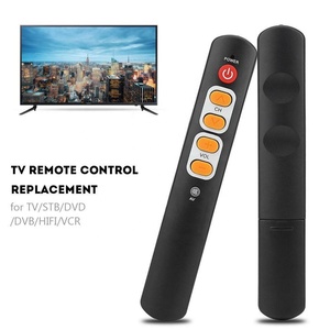 6 Tasten Big Buttons Universal Learning Fernbedienung Smart Controller für TV STB DVD DVB HiFi VCR