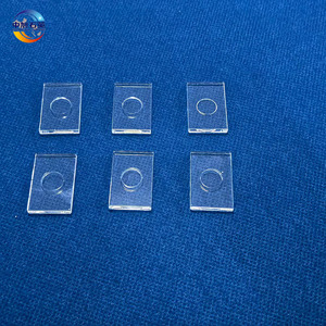 مختبر قطع صغيرة مشقوق الأخاديد الداخلية ، شرائح XRD مصقولة عينة الأخاديد الشرائح الزجاجية للمجاهر - Product Image 1