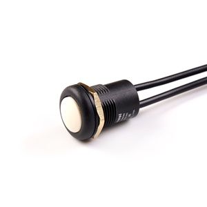 High Quality <strong>Push</strong> <strong>Switch</strong> White <strong>Button</strong> IP67 Waterproof 16MM <strong>Push</strong> <strong>Button</strong> <strong>Switches</strong> with 2wires - Product Image 2