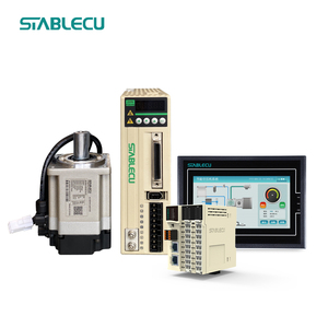 Solución de automatización industrial Sistema servo de 3KW con codificador de 17 bits Robot de inyección Uso Controlador PLC y panel táctil HMI - Product Image 1