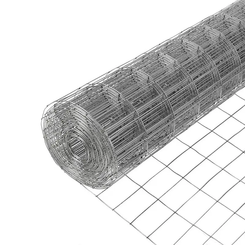 Treillis métallique enduit de zinc de haute qualité Cage à oiseaux galvanisée BRC rouleau de treillis métallique soudé pour maille de clôture