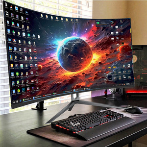 Factory Direct 24 Inch Frameless <strong>Monitor</strong> 1800r Flat Ips Screen <strong>Computer</strong> Pc 165hz Gaming <strong>Monitor</strong> With Fixed Base - Product Image 3