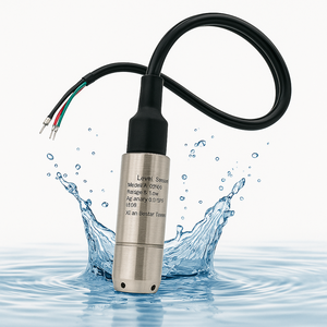 Submersible <strong>Water</strong> <strong>Level</strong> <strong>Sensor</strong> 1m 2m 3m Range 4-20mA 0-5V 0-10V 1-5V RS485 Modbus Output <strong>Liquid</strong> Pressure Meter Gauge Transmitter - Product Image 1