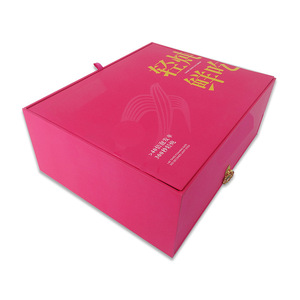 双层磁性纸板箱药用保健包装纸盒抽屉拉燕窝套装包装礼盒 - Product Image 3