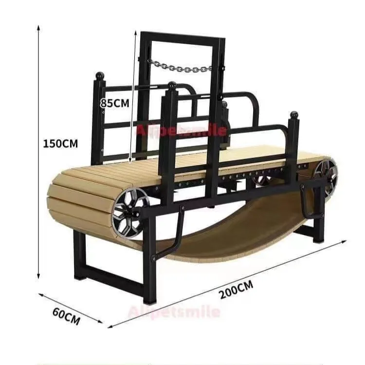 Indoor Sports Dog Exercise Machine Gym Equipment Pet Running Sustainable REPTILES Dog Agility Training Wood Equipment HBS CN ANH