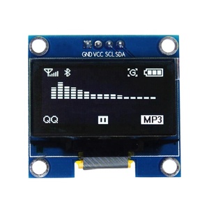 Mini 1.3 inç OLED ekran modülü 128*64 IIC arabirimi OLED ekran SH1106 beyaz/mavi işık 4 PIN 1.3 inç OLED ekran modülü