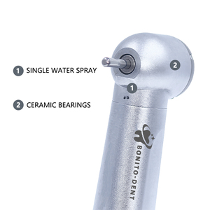 Manipolo dentale Sirona T-3 ad alta velocità singolo getto d'acqua E-generatore turbina ad aria - Product Image 4