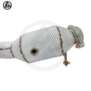 CSZ ODM Tuning egzoz sistemi için Mercedes Benz C180 C200 C250 W204 1.8T katalitik iniş borusu bitkin başlıkları - Product Image 5
