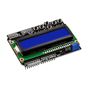 Robot linking Blaue Hintergrund beleuchtung LCD1602 LCD-Tastatur abschirmung modus mit 6 momentanen Drucktasten und 16x2 Zeichen anzeige