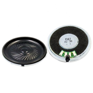 响亮的声音100db直径40毫米4ohm 1W 2W迷你圆形内部磁体Mylar扬声器家用电器或汽车防盗系统 - Product Image 1