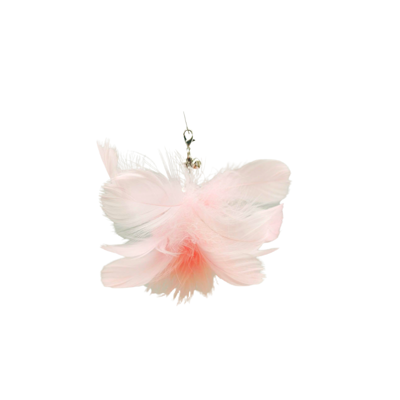 pink feather