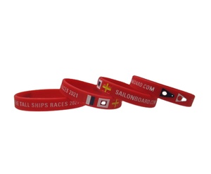 Event <strong>Fundraising</strong> Advertising Promotional <strong>Gifts</strong> Sport Activity Embossed Debossed Filling Color Logo Custom Silicon Bracelet - Product Image 2