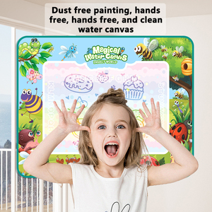Drawing <strong>Toys</strong> Children's Colored <strong>Writing</strong> and Painting Mat Large Graffiti Blanket Can Be Painted in Clean Water - Product Image 6