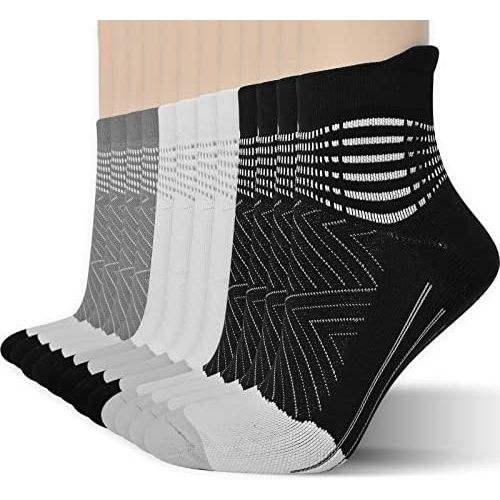 Noir (2 paquets) + blanc (2 paquets) + gris (2 paquets)