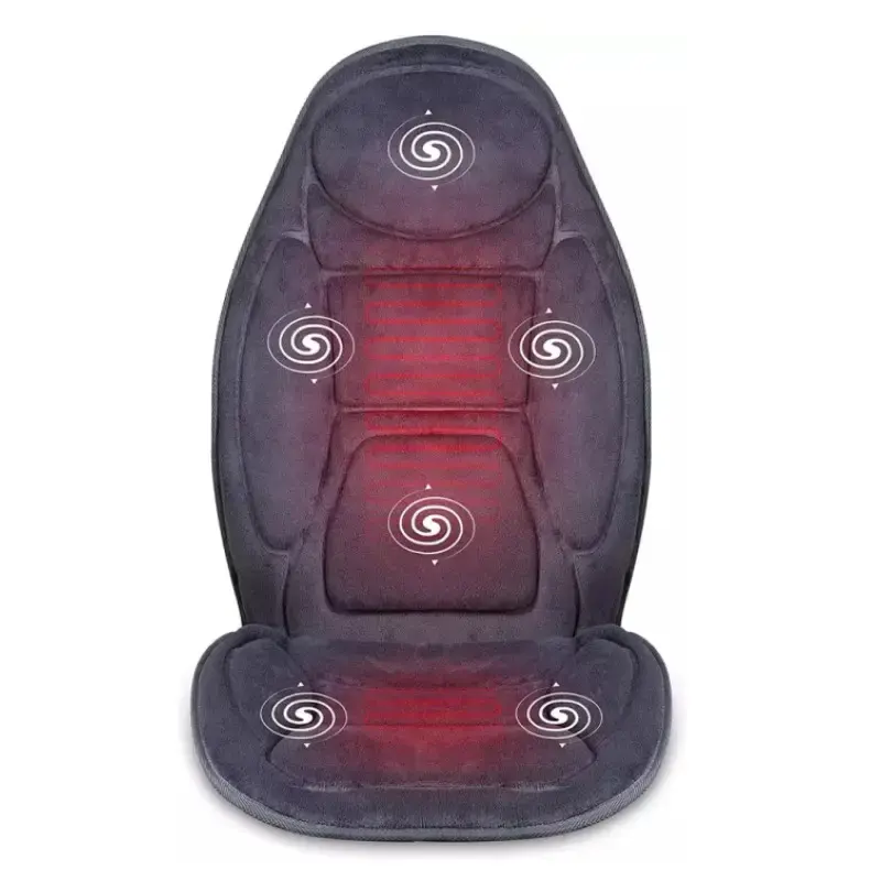 Hot Sell verstellbares Nacken-und Rücken massage kissen Hochwertiges Massage sitzkissen Kneten der Rücken massage stuhl Tragbar