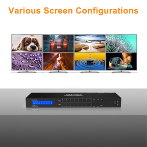 TESmart OEM ODM <strong>HDMI</strong> <strong>Switcher</strong> <strong>Matrix</strong> <strong>Input</strong> <strong>8</strong> <strong>Output</strong> <strong>8</strong> <strong>HDMI</strong> Matriz <strong>8</strong> L/R Port RS232 LAN Port EDID 4K60Hz <strong>HDMI</strong> <strong>Matrix</strong> 8x8 - Product Image 4