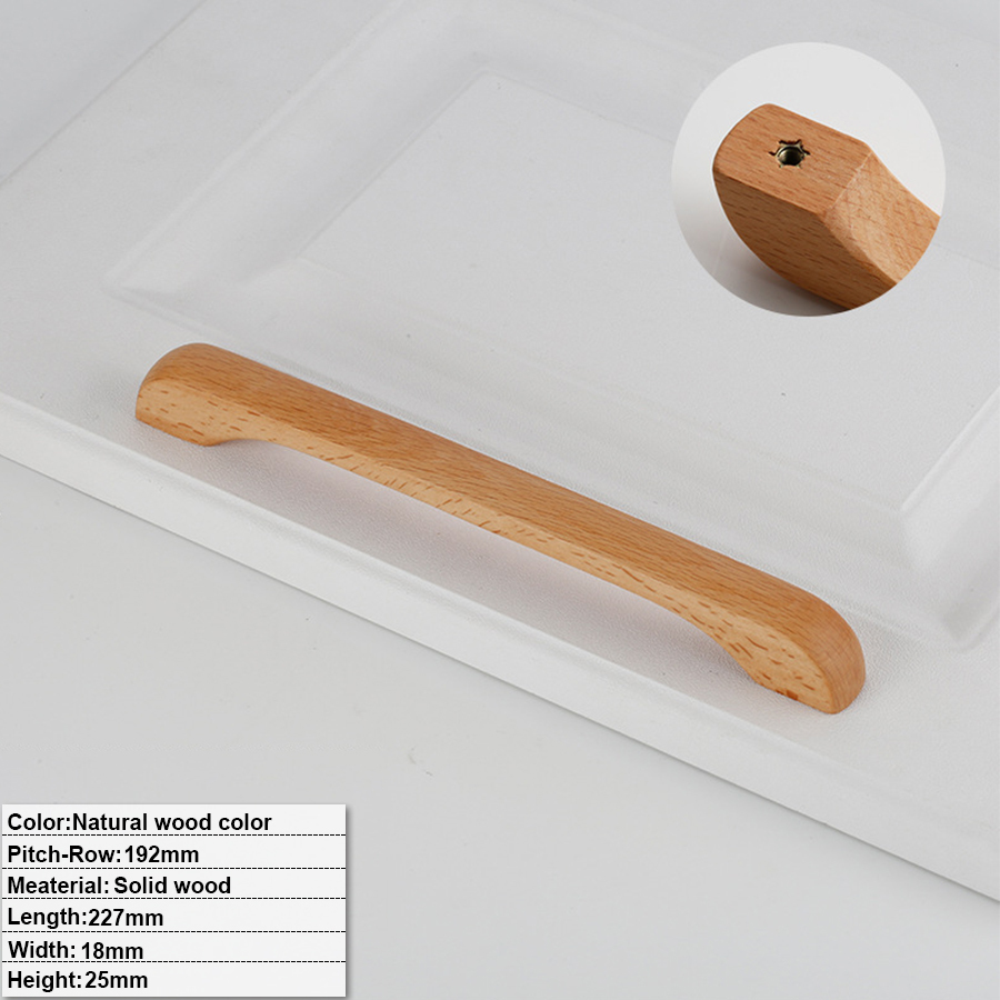 Distance des trous Couleur bois naturel-CY-FH-W5012 - 192mm