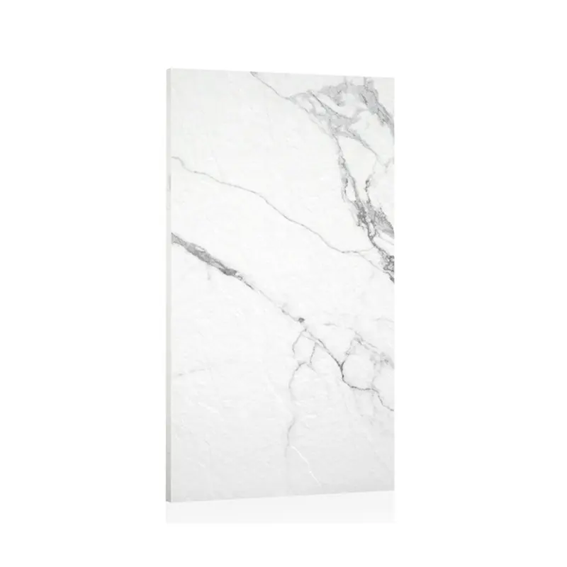 Fentes de traction pour carreaux de marbre blanc différentes surfaces 600x1200mm carreaux de sol et mur en céramique