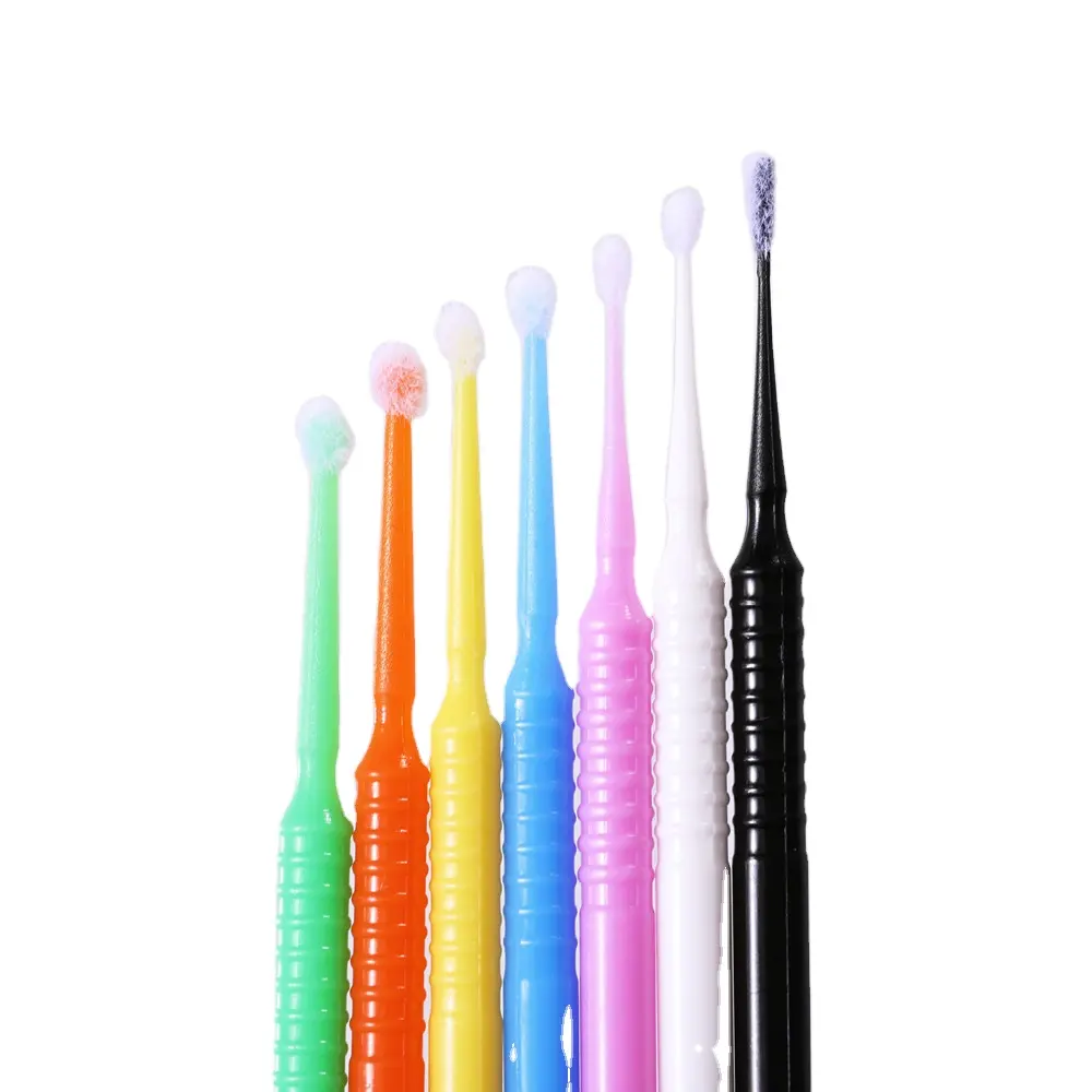 SJ ciglia finte tamponi in cotone con Micro punta applicatore monouso per Micro pennelli dentali