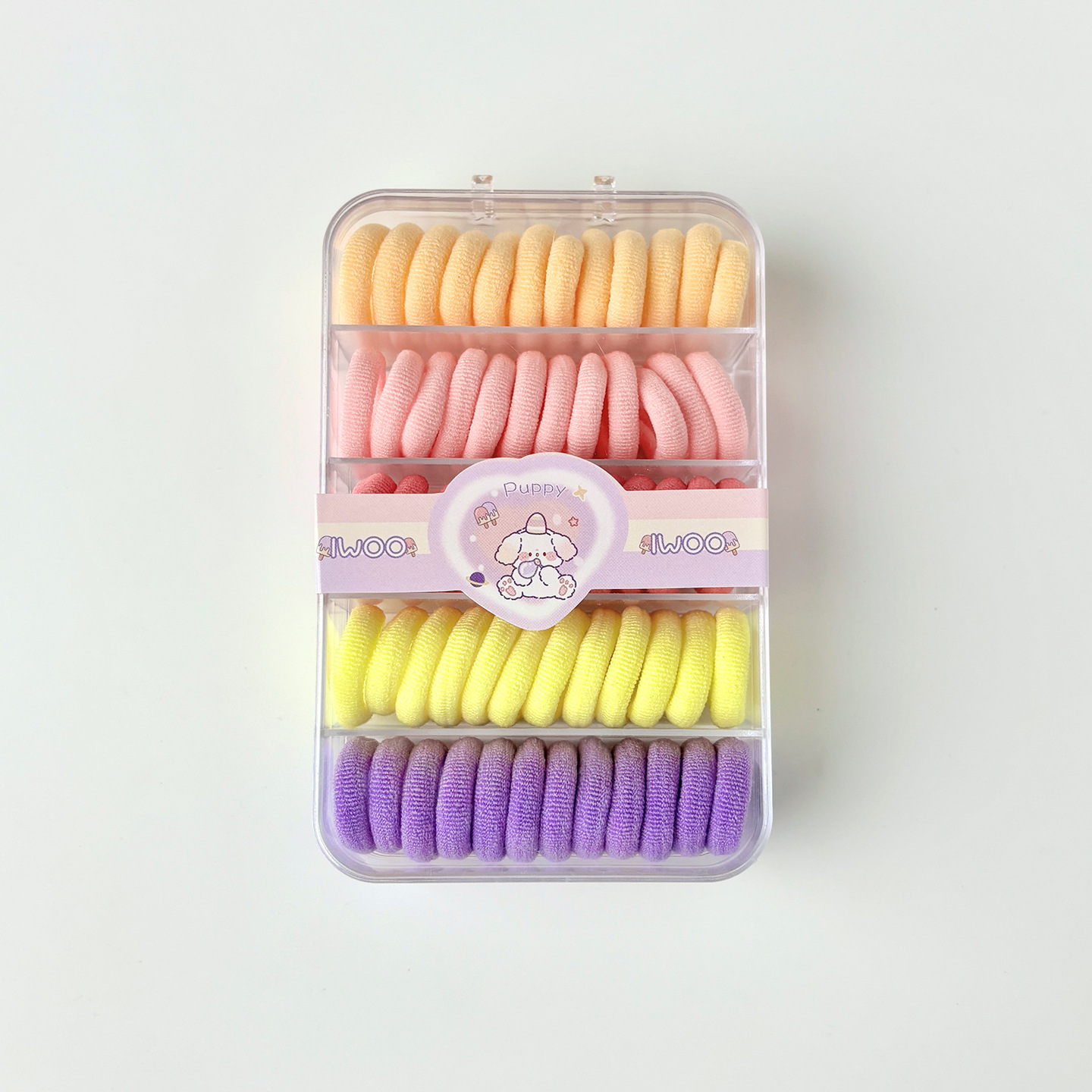 1 élastique à cheveux Ice Cream (60 pièces par boîte)