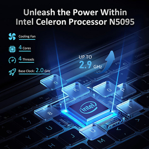 15.6'' Laptop 8Gb Ram 512Gb Ssd <strong>Computer</strong> in Tel N5095 <strong>Netbook</strong> Custom Core <strong>I3</strong> I5 I7 Wins 11 Laptop - Product Image 4