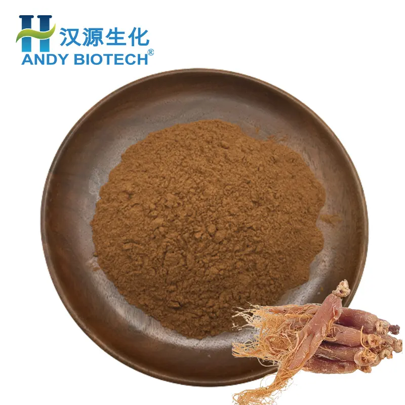Di alto livello di fornitura di fabbrica panax ginseng puro estratto di 5%-80% ginsenosidi coreano organico rosso estratto di radice di ginseng