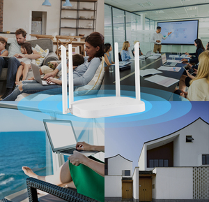 KuWFi, enrutador de velocidad Wi-Fi de 300Mbps con 16 dispositivos, red de alimentación CC, ranura para tarjeta SIM, nuevo diseño, enrutador WiFi inalámbrico 4G LTE, uso doméstico - Product Image 5
