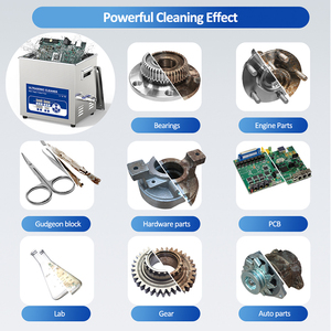 Mute Low Noise <strong>Ultrasonic</strong> Cleaners Portable <strong>Ultrasonic</strong> Cleaning With Digital Timer Heater Adjustable Degas And Semiwave