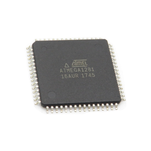 ATMEGA1281-16AUR QFP-64 microcontrollore 128KB Flash 4KB EEPROM I2C/SPI/UART interfacce per applicazioni Embedded & IoT - Product Image 1