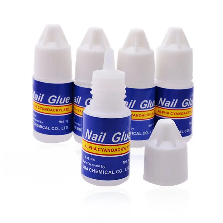 Extra Strong Nail Glue for Acrylic Nails, Waterproof Long Lasting Nail Glue,Salon Quality Fast Drying Strong Adhesive