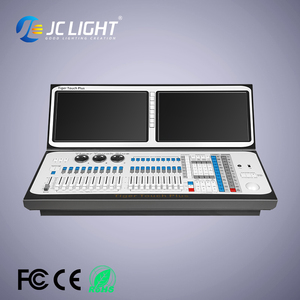 Jc-Consola de iluminación táctil Tiger Dual Screen, controlador Dmx Tiger Touch 2, pantalla LCD, Titan Tiger Touch, controlador Dmx